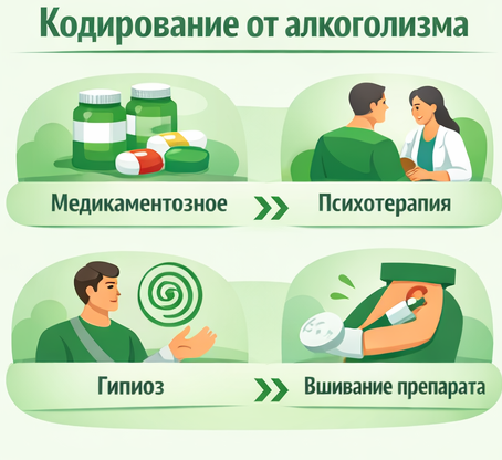 кодирование от алкоголизма в Ермолино Санати